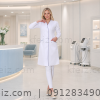 روپوش پزشکی زنانه مدل صبا طرحدار روپوش پزشکی زنانه مدل صبا